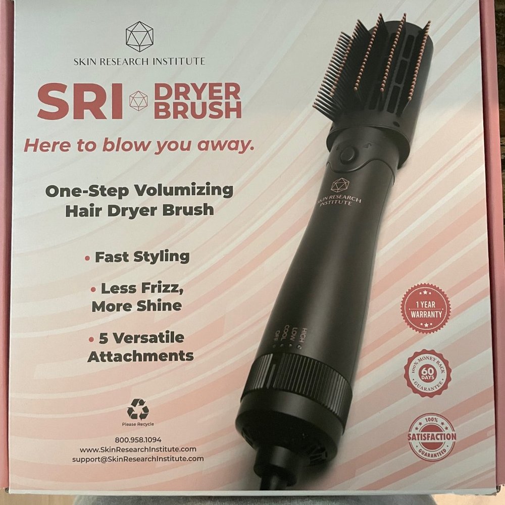 Hairdryer Brush w/ 5 Attachments